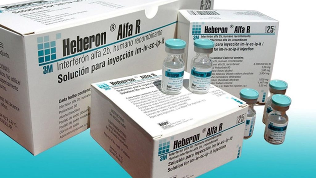 interferón alfa2b medicina cubana coronavirus